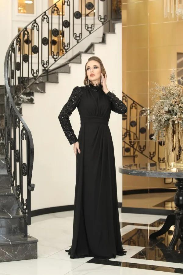 elif abiye siyah